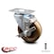 Service Caster 4 Inch High Temp Phenolic Wheel Swivel Top Plate Caster with Brake SCC SCC-20S414-PHSHT-TLB-TP2 - alternate 4